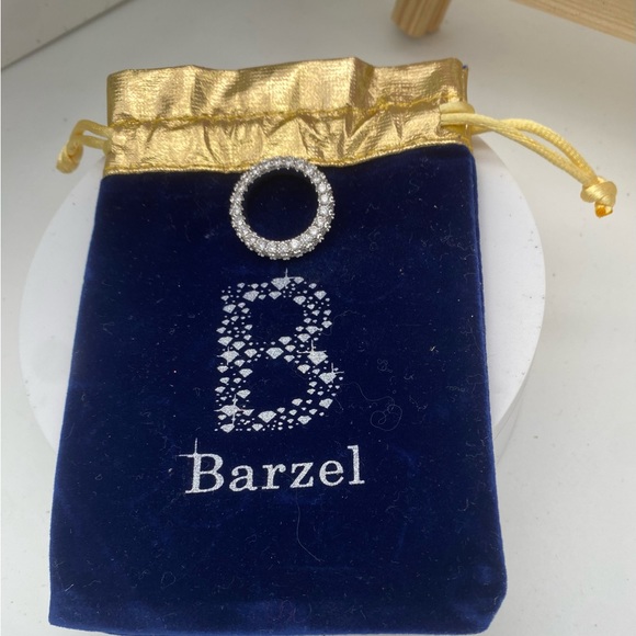 Barzel Cubic Zirconia Wedding band size 7 - Picture 2 of 5